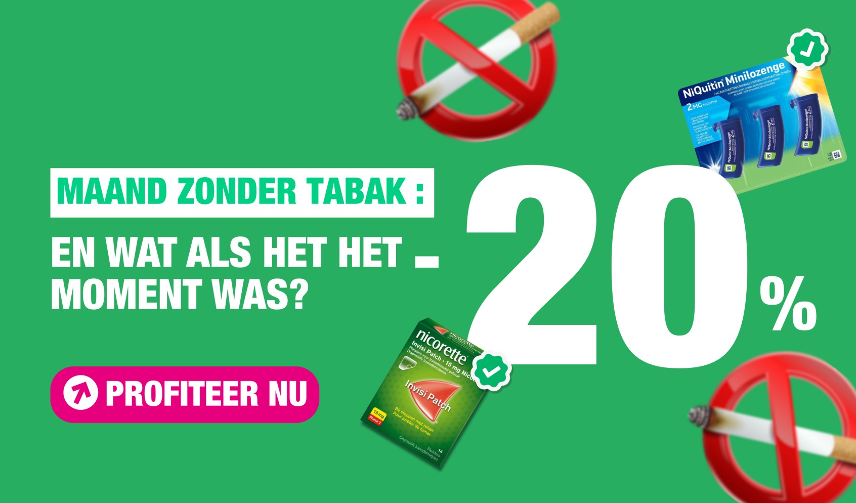 MAAND ZONDER TABAK