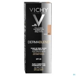 Vichy fdt dermablend fluide 45 gold 30ml