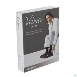 Veinax Chausset.homme Coton 2 Long Bl.marine 4