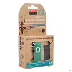 Manouka Armband Uni Groen
