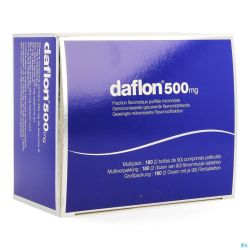 Daflon 500 Comp Pell 180 X 500Mg