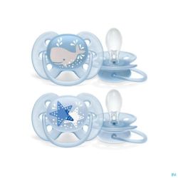 Philips Avent Sucette 6M+ Soft Boy