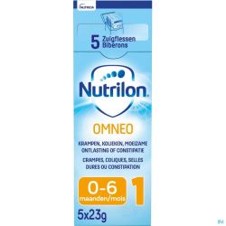 Nutrilon omneo 1 lait nourris. pdr trialpack 5x23g