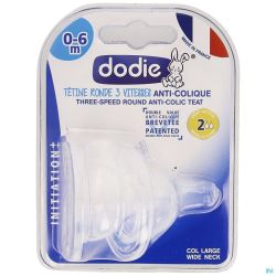 Dodie Tetine Iniiation+ 3 Vitesses Debit 2 2