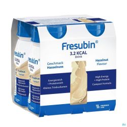 Fresubin 3,2kcal Drink Noix Easybottle 4x125ml