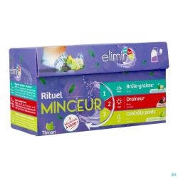 Elimin One Two Tea Purple Tea Bags 3x14