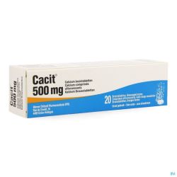 Cacit 500 Bruistabletten Tube 20x500mg