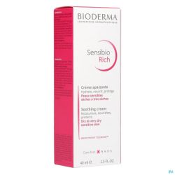 Bioderma Sensibio Rich Creme P Sens-Ps-P Ts 40Ml