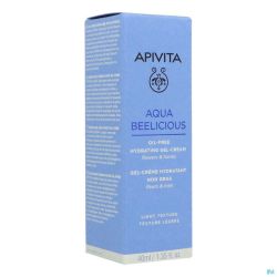 Apivita Aqua Beelicious Oil Free Hydra Gel Cr 40Ml