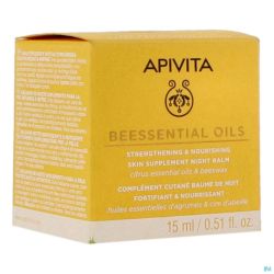 Apivita Beessential Strengt.&Nour. Night Balm 15Ml