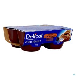 Delical Creme Dessert La Floridine Chocolat 4x125g