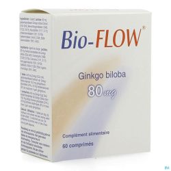 Bio Flow Tabl 60X 80Mg