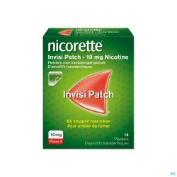 Nicorette Invisi 10 Mg Patch 14