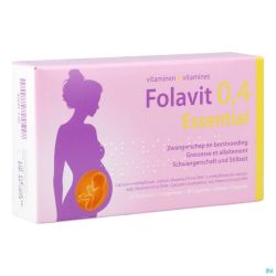 Folavit 0,4mg Essential Comp 30 + Caps 30 Nf