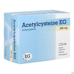 Acetylcysteine Eg Caps 30 X 200 Mg