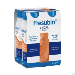 Fresubin 2Kcal Drink Peche-Abricot Easybot.4X200Ml