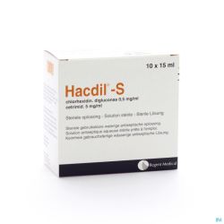 Hacdil-S 10X 15Ml Ud Bottelpack