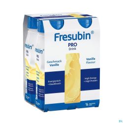 Fresubin Pro Drink Vanille 4X200Ml
