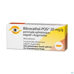 Bibrocathol-Pos 20Mg/G Pommade Ophtalmique Tube 5G