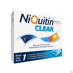Niquitin Clear Patches 21 X 21 Mg