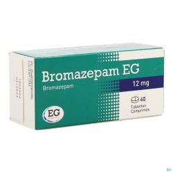 Bromazepam Eg Comp 60X12Mg