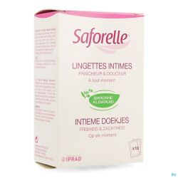 Saforelle Lingettes Intimes Sach Individuel 10