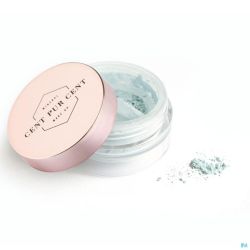 Cent Pur Cent Poudre Mineral Couleur Menthe 2g