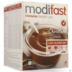 Modifast Intensive Choco Flavoured Pudding 8X55G