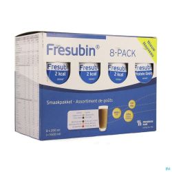 Fresubin 8-pack drink assortiment fl 8x200ml