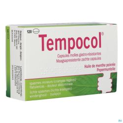 Tempocol Gastroresist. Caps Molles 120 X 182mg