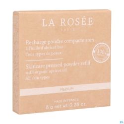 La Rosee Pdr Compacte Soin Abr.bio 02 Med. Rech.8g