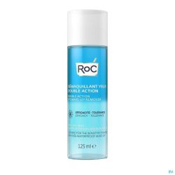 Roc double action eye make-up remover fl 125ml