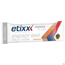 Etixx Energy Bar Fruit Tropical 38g
