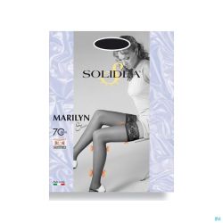 Solidea Kous Marilyn 70 Sheer Nero 2-m