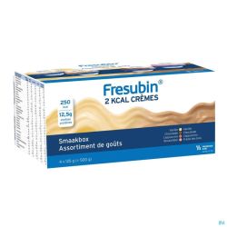 Fresubin 2 Kcal Cremes Smaakpakket 4x125g