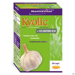 Mannavital Kyolic + Co-enzym Q10 Caps 60