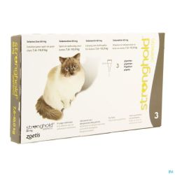 Stronghold 60mg Sol Spot On 3 Chat 7,6-10kg