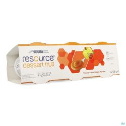 Resource dessert fruit pomme-frais 3x125g 12332829