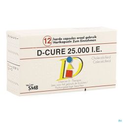 D Cure 25000Ui Gelules 12