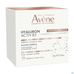 Avene Hyaluron Activ B3 Aqua Gel-cr Celvern. 50ml