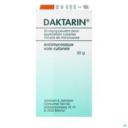 Daktarin Pulv Derm 1 X 20 G 2%