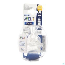 Philips Avent Tetine Fast 4Trous 2