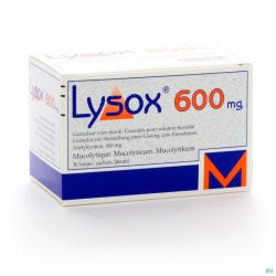 Lysox Gran Sach 30X600Mg