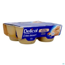 Delical Creme Dessert La Floridine Praline 4x125g