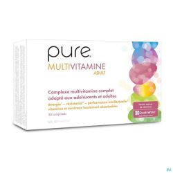 Pure Multivitamine Adult Tabl 30