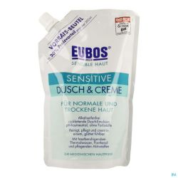 Eubos creme douche sensitive refill 400ml