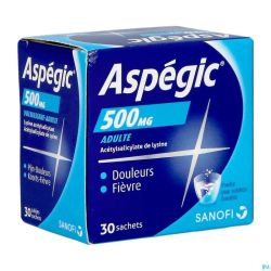 ASPEGIC 500 PULV 30X 500MG