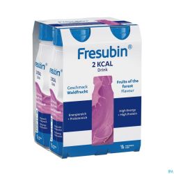 Fresubin 2Kcal Drink Fruit Foret Fl 4X200Ml