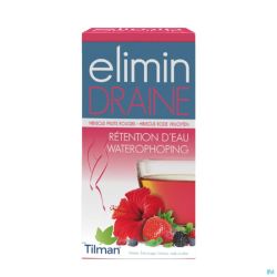 Elimin draine fruits rouges tea-bags 20