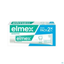 Elmex Sensitive Dentifrice Duo Tube 2x75ml